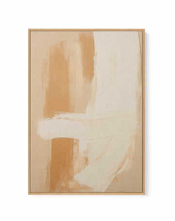 Neutral Moves III | Framed Canvas Art Print from Olive et Oriel where you can shop wallpaper and artworks online