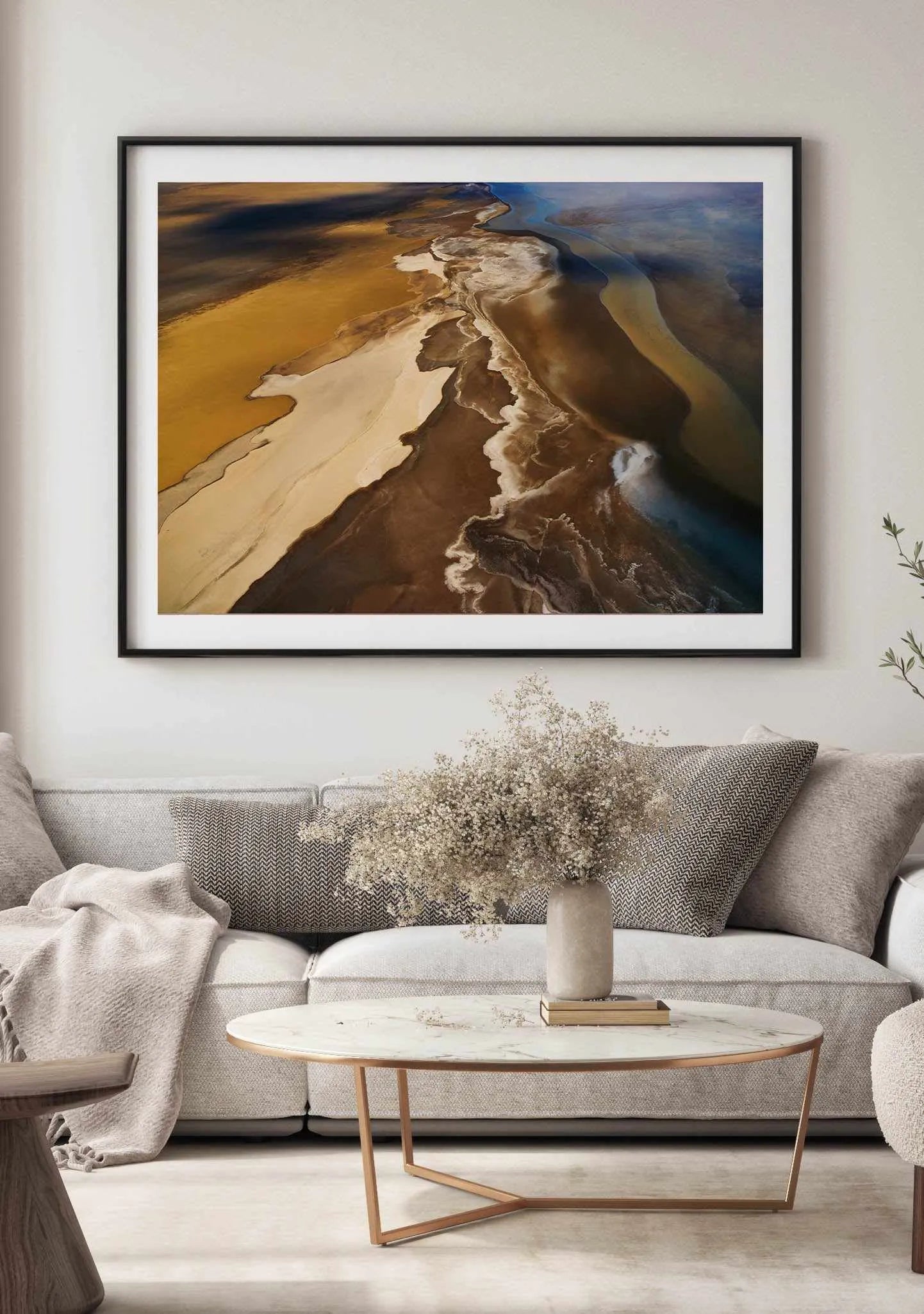 Neutral Lands by Phillip Chang Art Print from Olive et Oriel where you can shop wallpaper and artworks online
