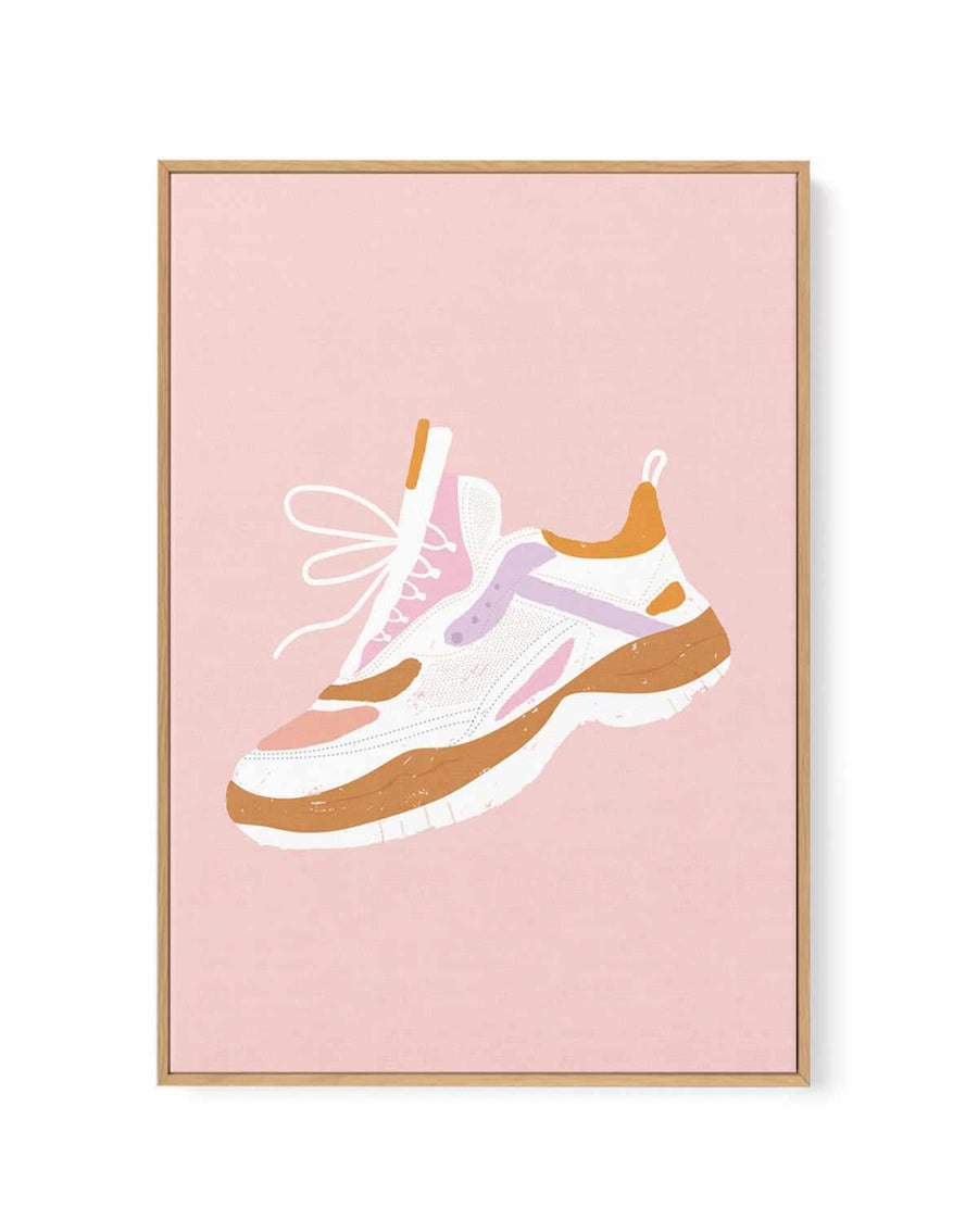 New Kicks | Framed Canvas Art Print from Olive et Oriel where you can shop wallpaper and artworks online