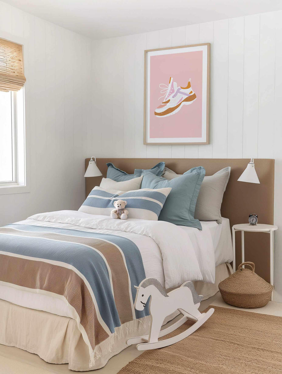 New Kicks | Art Print from Olive et Oriel where you can shop wallpaper and artworks online