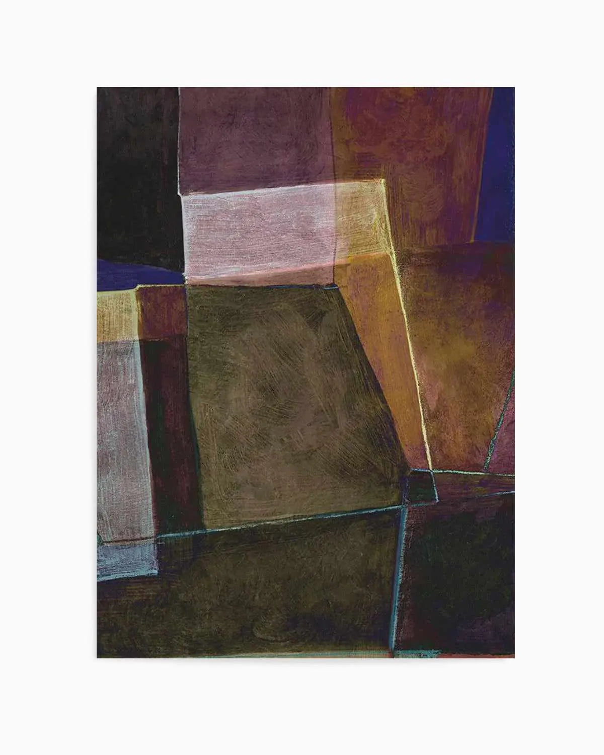 New Way by Dan Hobday Art Print from Olive et Oriel where you can shop wallpaper and artworks online