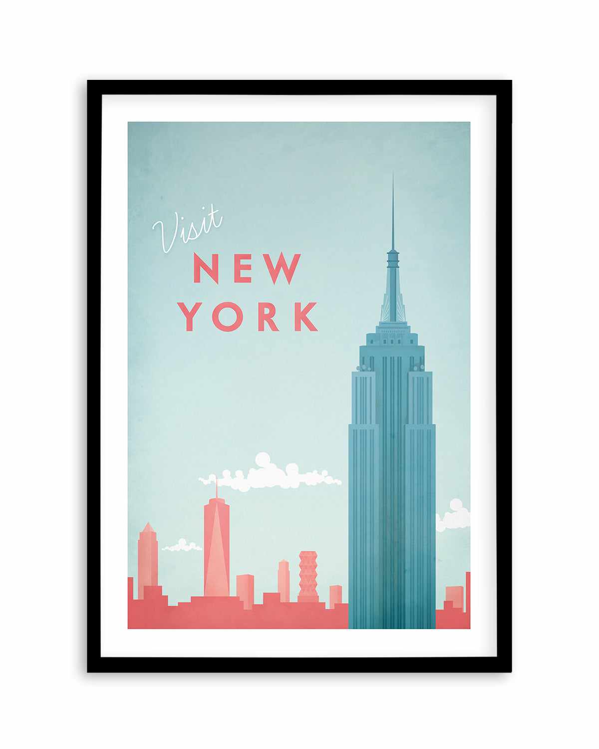 New York by Henry Rivers Art Print