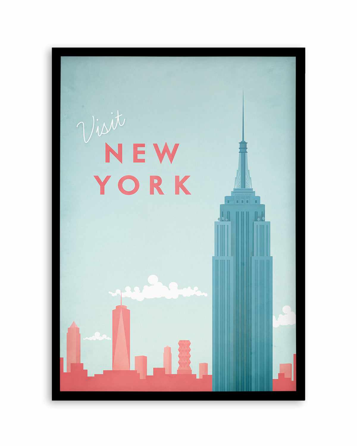 New York by Henry Rivers Art Print