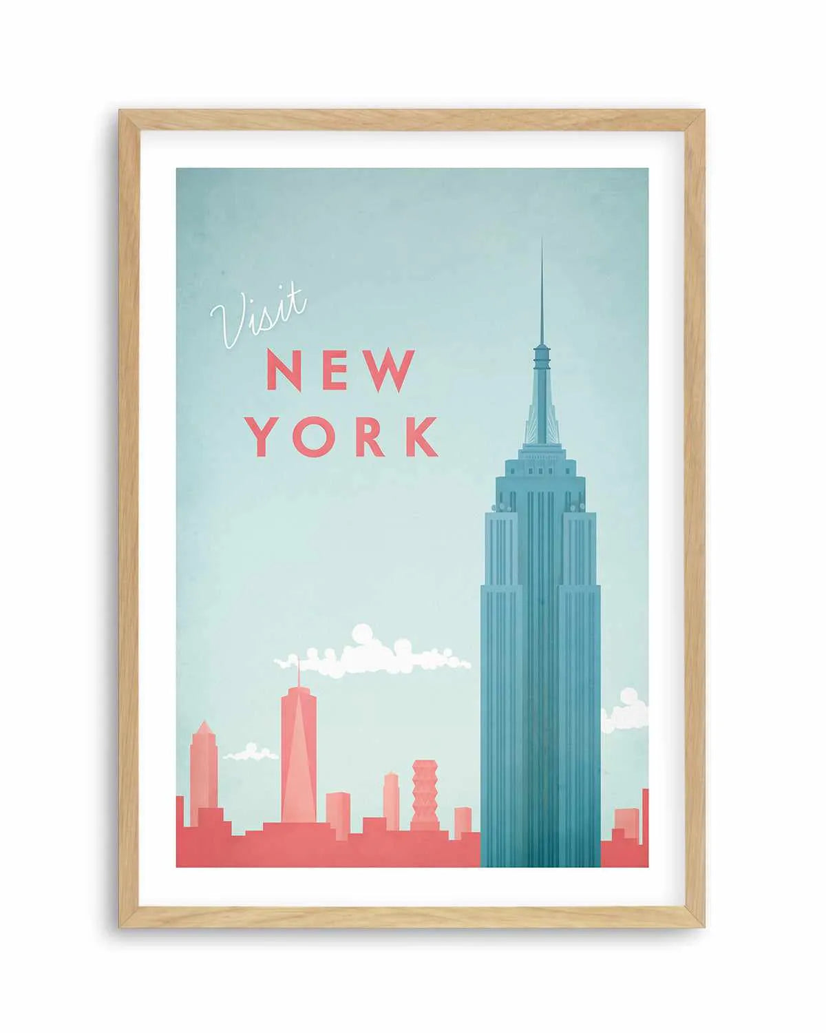 New York by Henry Rivers Art Print from Olive et Oriel where you can shop wallpaper and artworks online