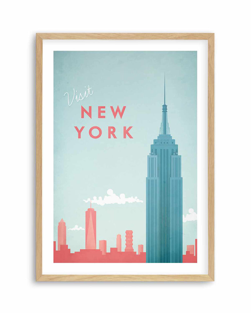 New York by Henry Rivers Art Print