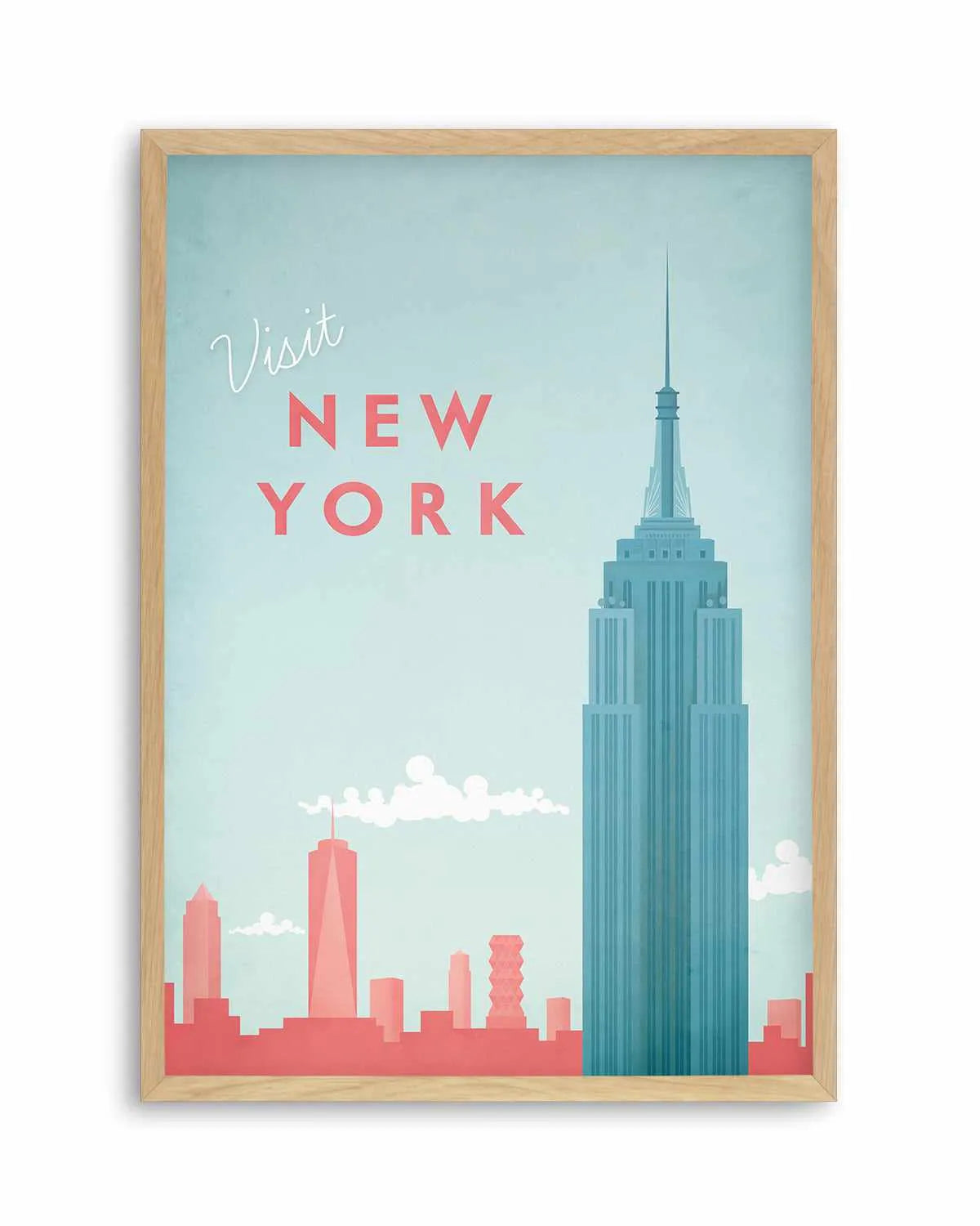 New York by Henry Rivers Art Print from Olive et Oriel where you can shop wallpaper and artworks online