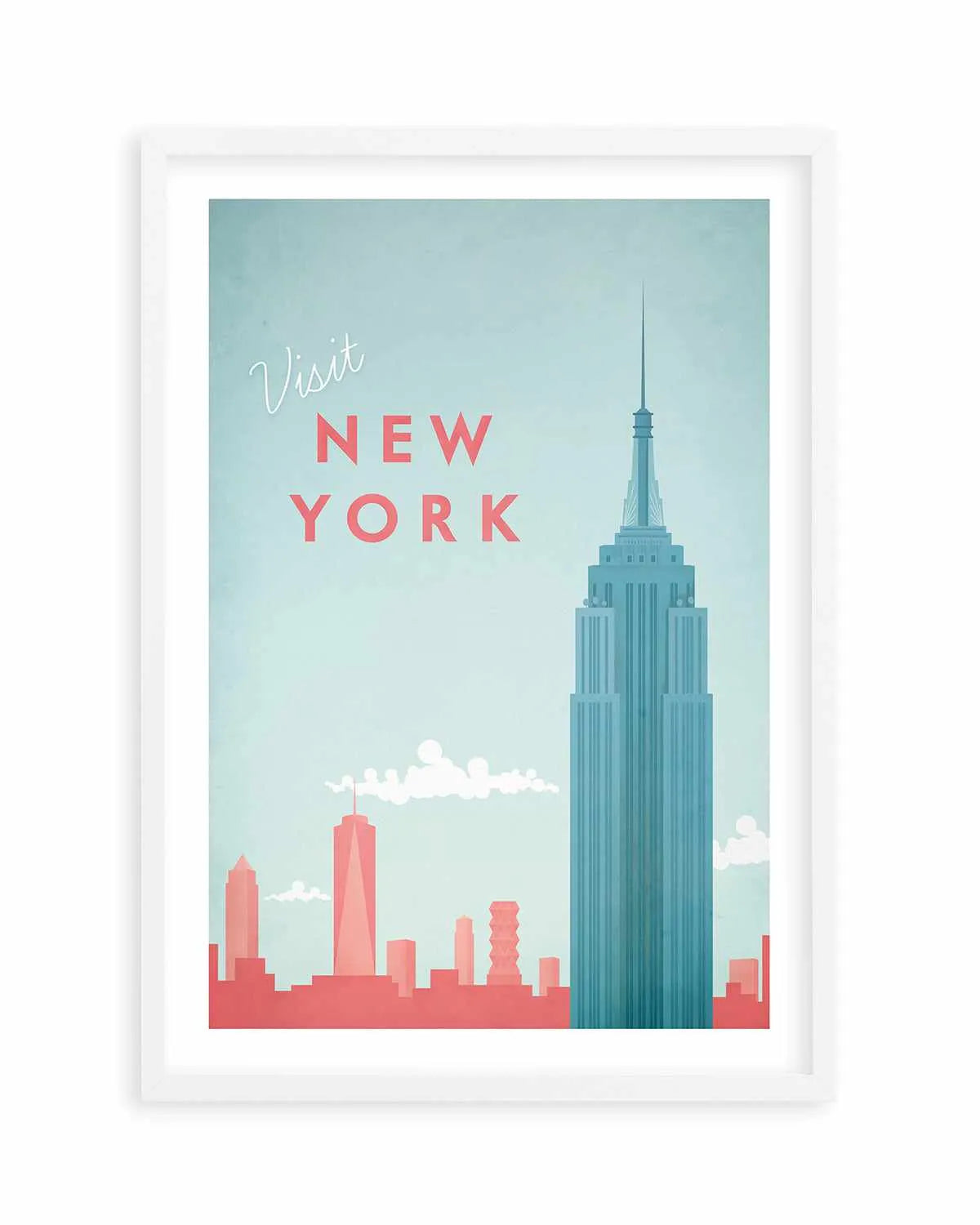 New York by Henry Rivers Art Print from Olive et Oriel where you can shop wallpaper and artworks online