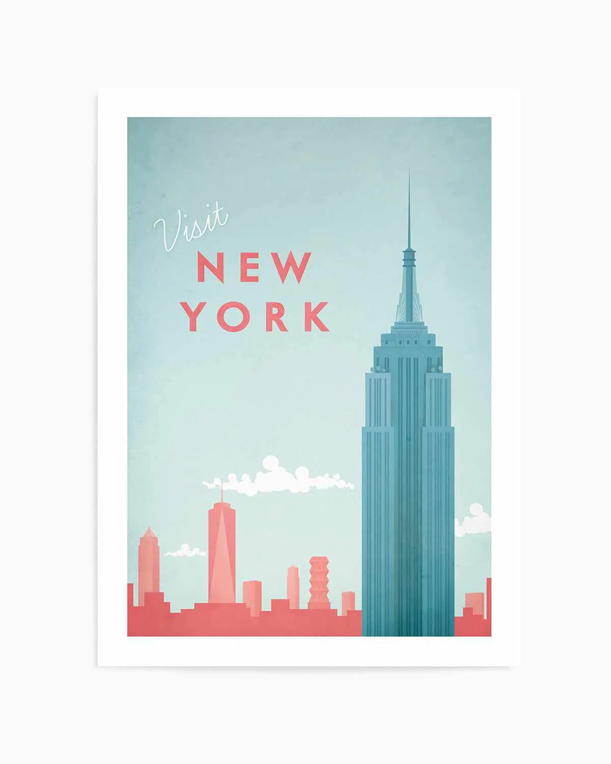 New York by Henry Rivers Art Print from Olive et Oriel where you can shop wallpaper and artworks online