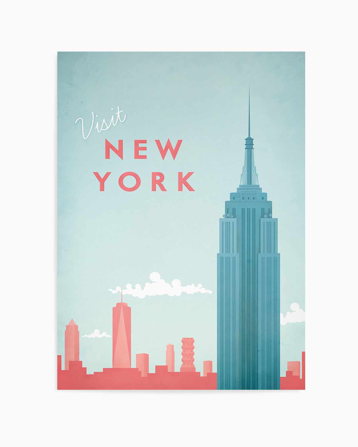 New York by Henry Rivers Art Print