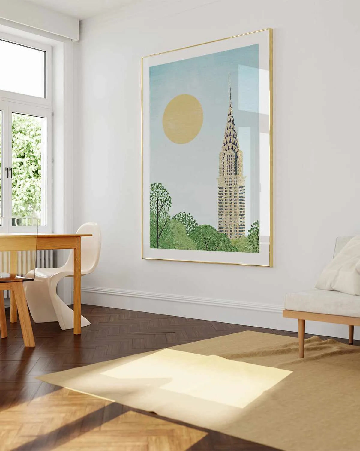New York, Chrysler by Henry Rivers Art Print from Olive et Oriel where you can shop wallpaper and artworks online
