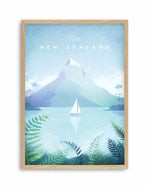 New Zealand by Henry Rivers Art Print
