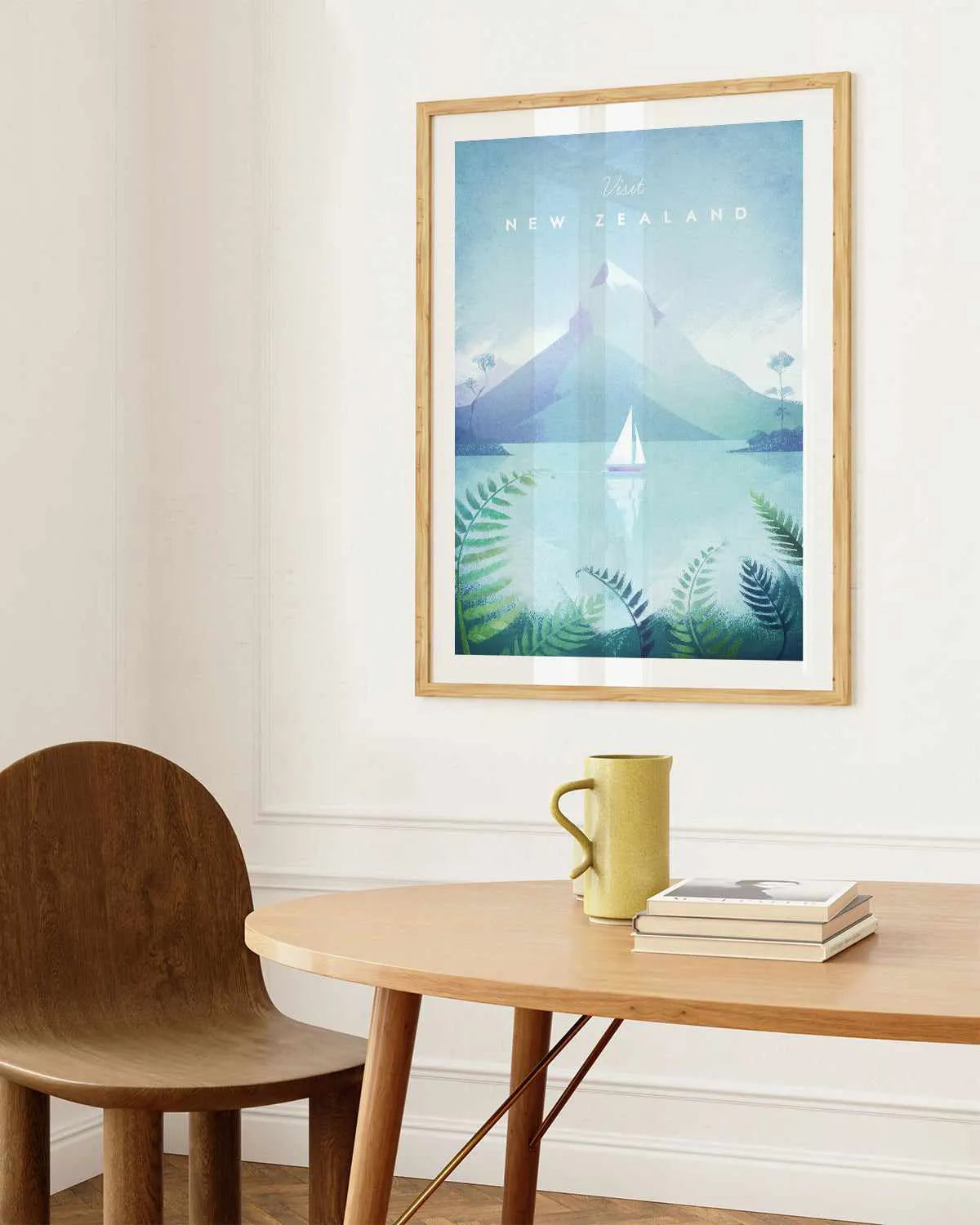 New Zealand by Henry Rivers Art Print from Olive et Oriel where you can shop wallpaper and artworks online