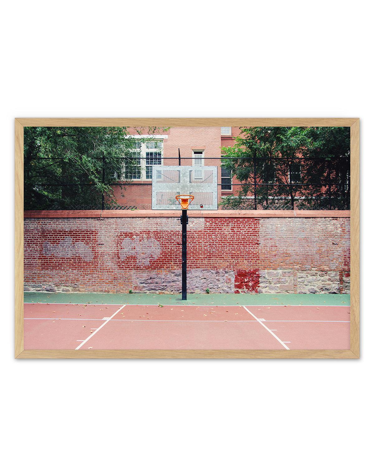 New York 2 By Cities of Basketball | Art Print