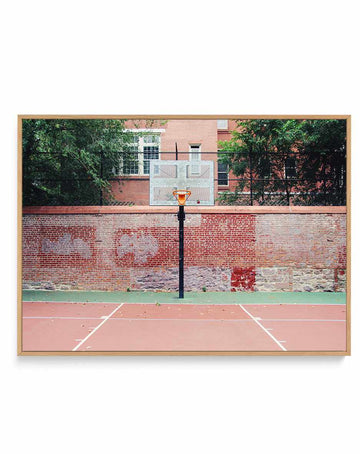 New York 2 By Cities of Basketball | Framed Canvas Art Print from Olive et Oriel where you can shop wallpaper and artworks online