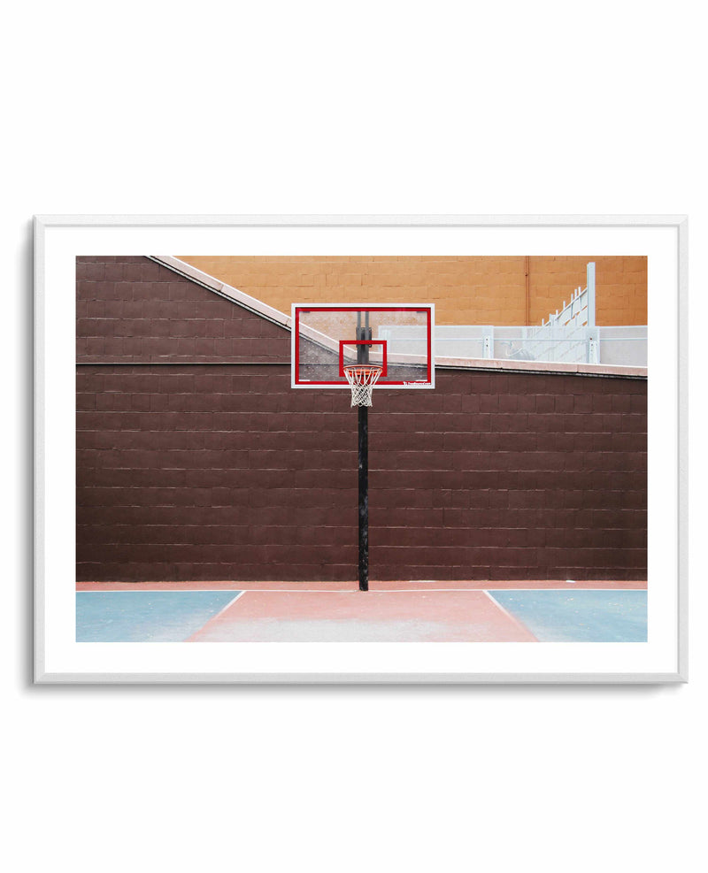 New York 3 By Cities of Basketball | Art Print