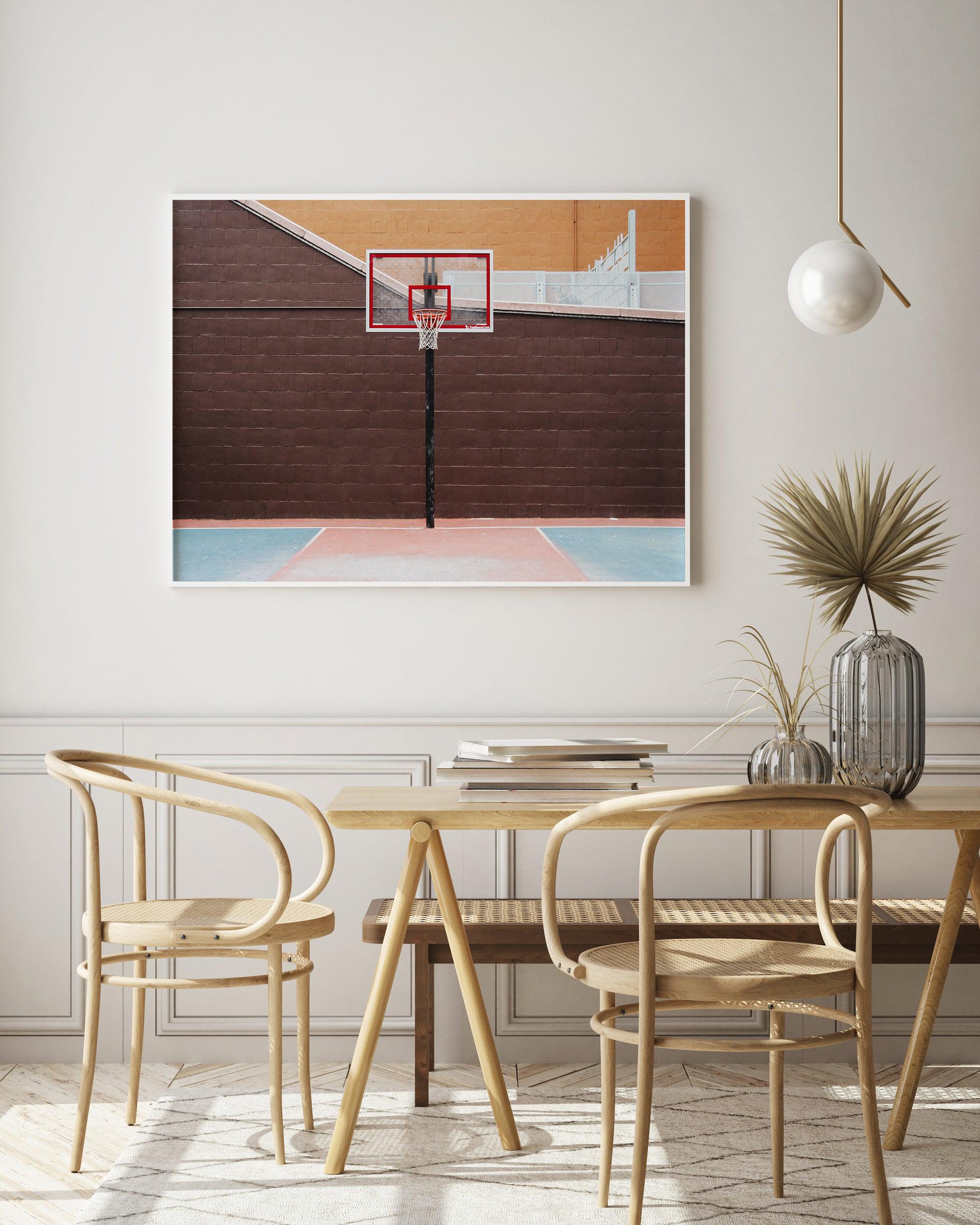 New York 3 By Cities of Basketball | Art Print