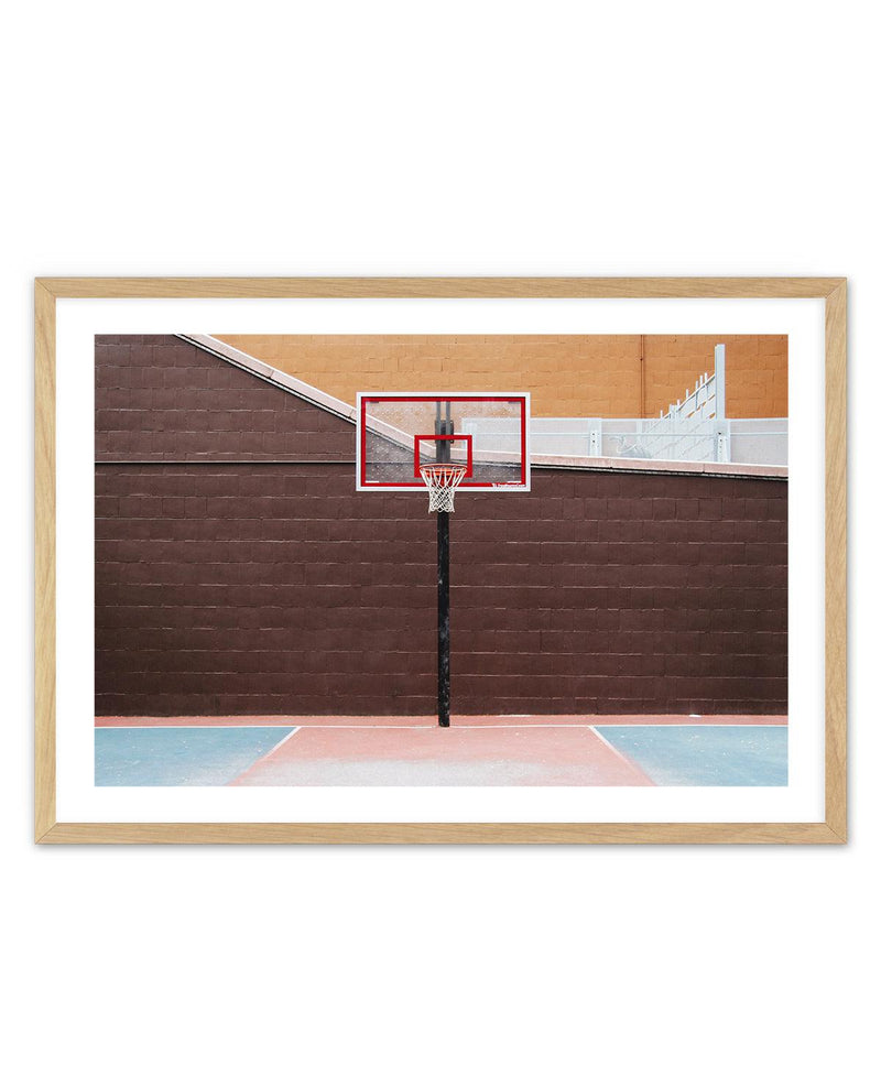 New York 3 By Cities of Basketball | Art Print