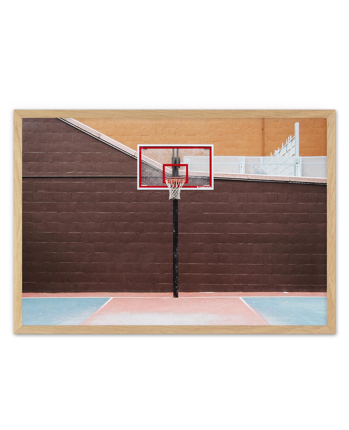 New York 3 By Cities of Basketball | Art Print