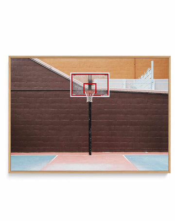 New York 3 By Cities of Basketball | Framed Canvas Art Print from Olive et Oriel where you can shop wallpaper and artworks online