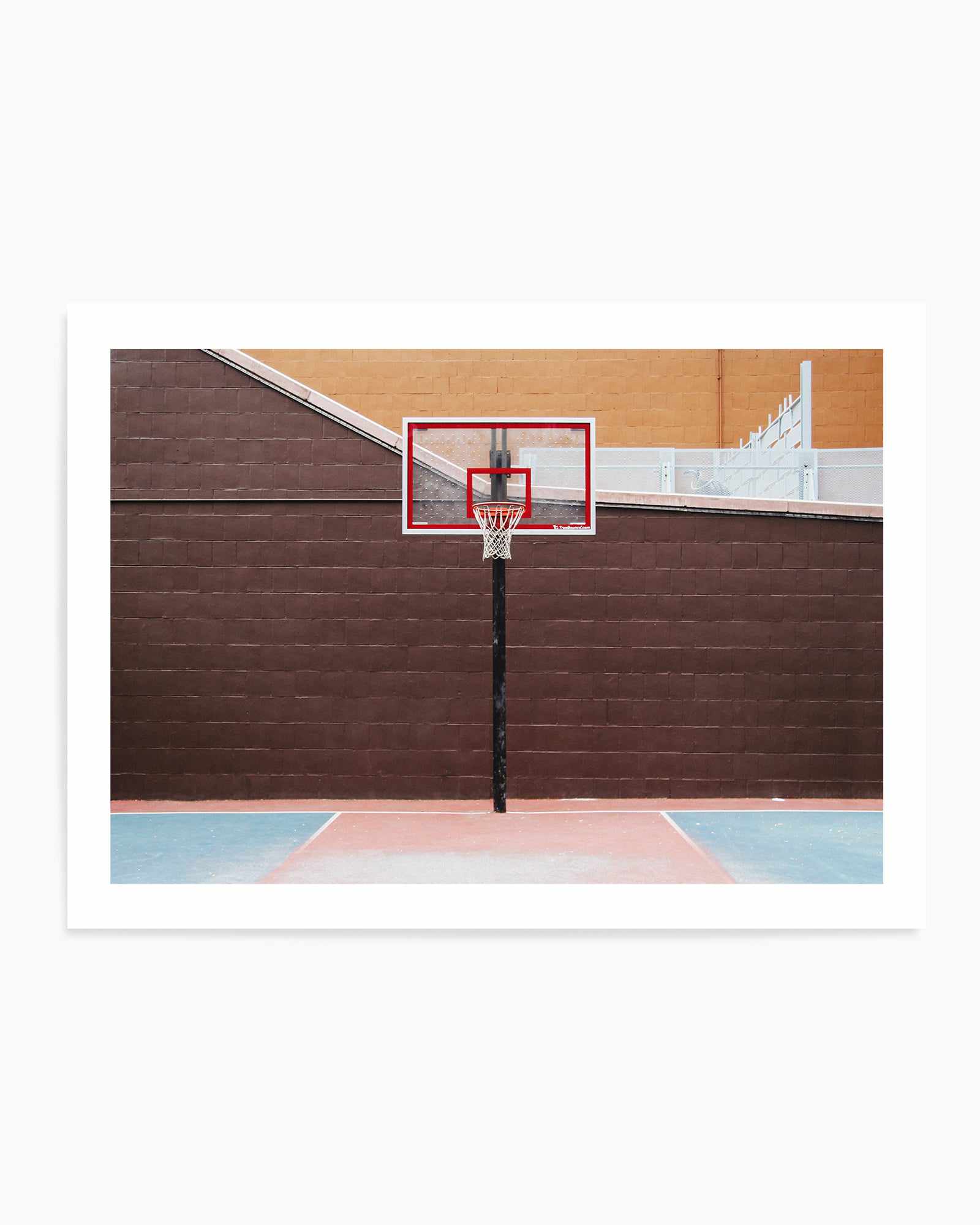 New York 3 By Cities of Basketball | Art Print