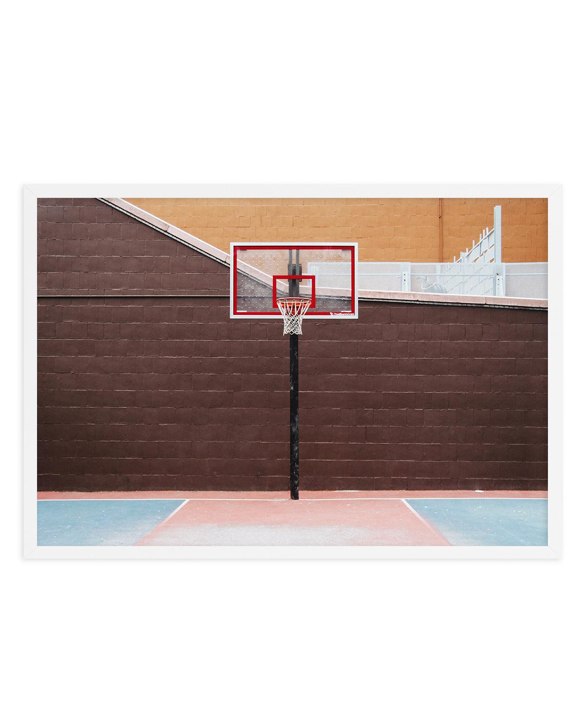 New York 3 By Cities of Basketball | Art Print