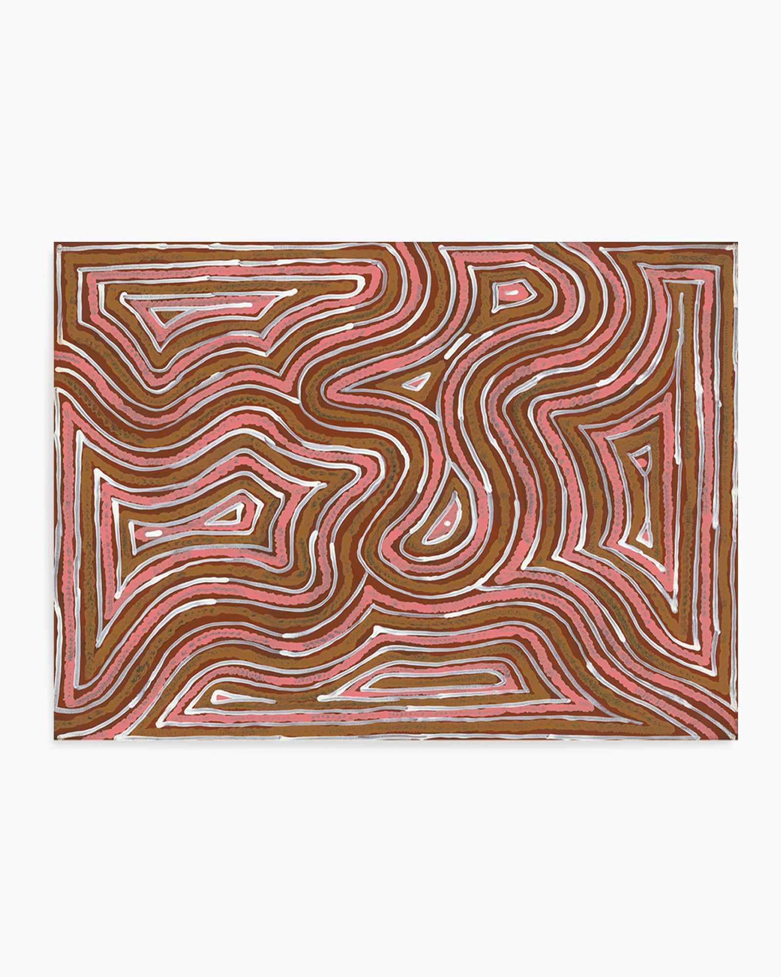 Ngalyipi Jukurrpa (Snake Vine Dreaming) - Purturlu by Ingrid Napangardi Williams | Art Print