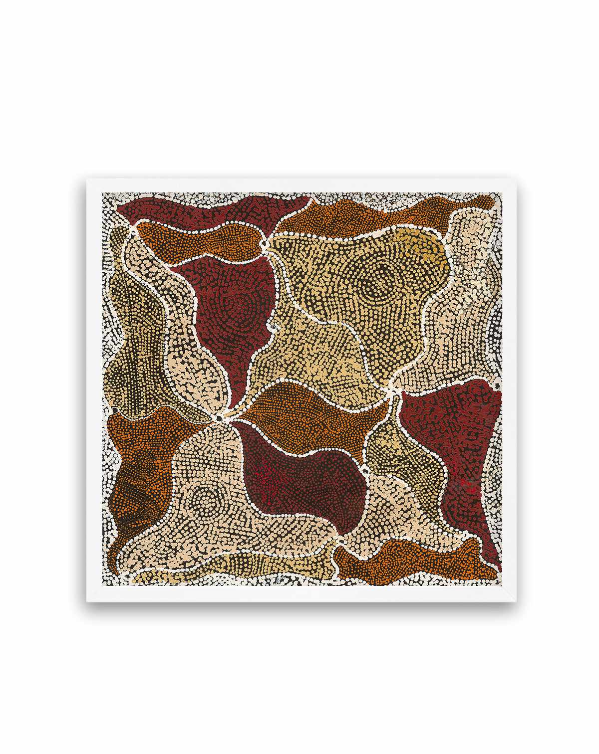 Ngapa Jukurrpa (Water Dreaming) - Mikanji by Andrea Napanangka Tasman | Art Print