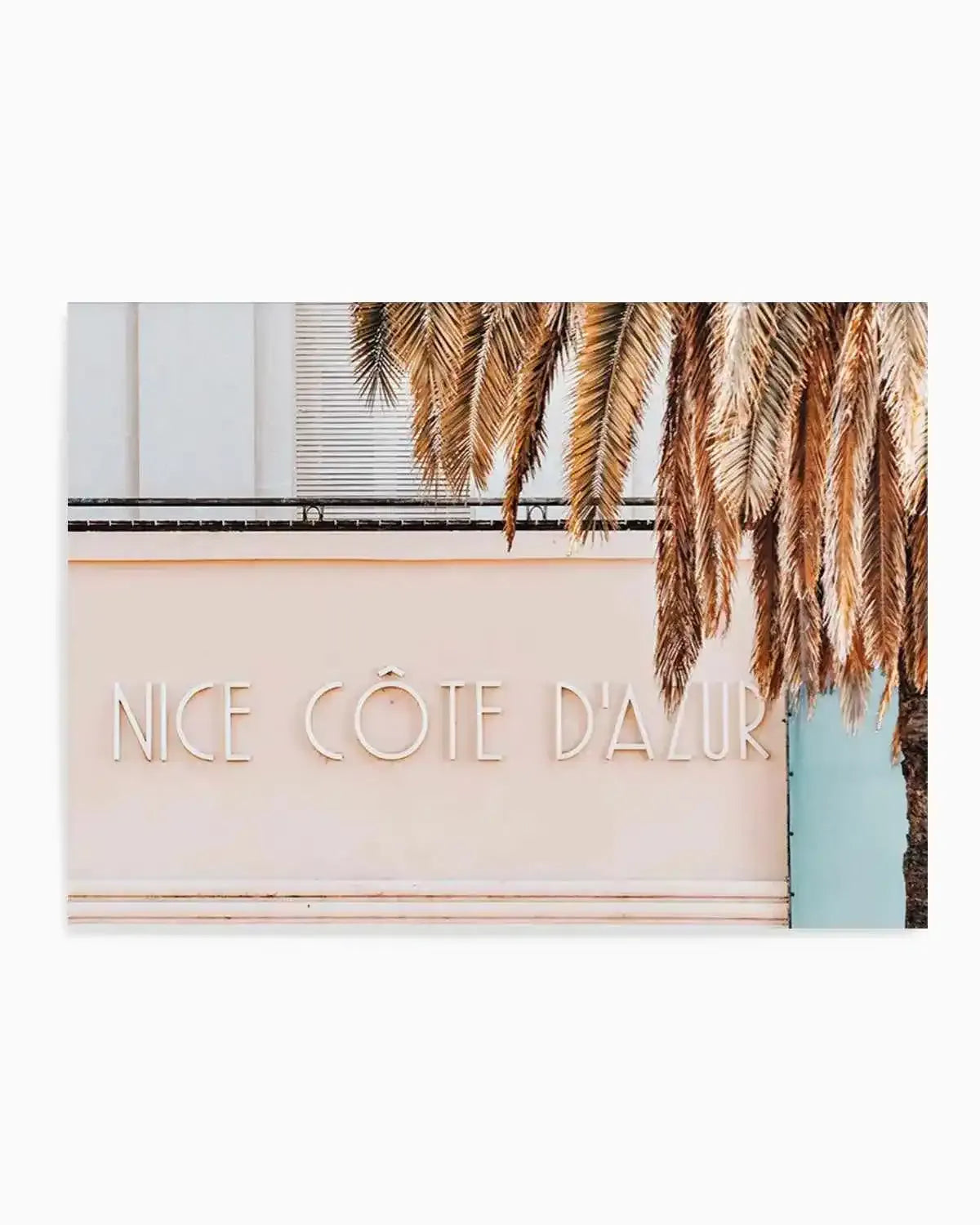 Nice Cote D'azur Art Print from Olive et Oriel where you can shop wallpaper and artworks online