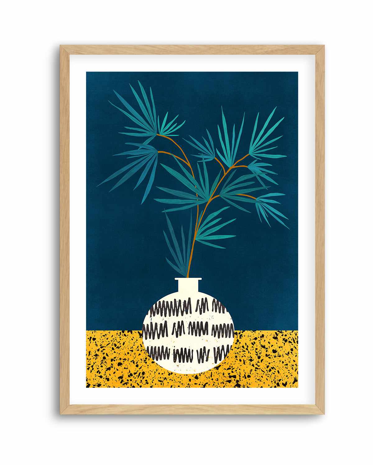 Night Palm by Kristian Gallagher | Art Print