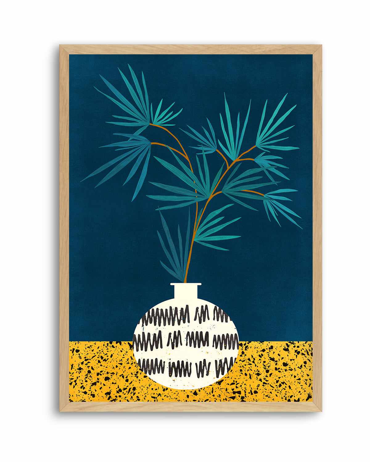 Night Palm by Kristian Gallagher | Art Print