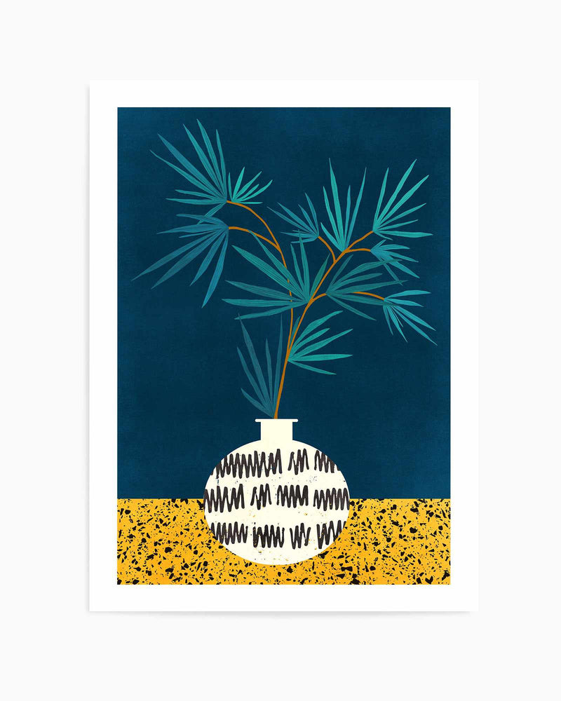 Night Palm by Kristian Gallagher | Art Print