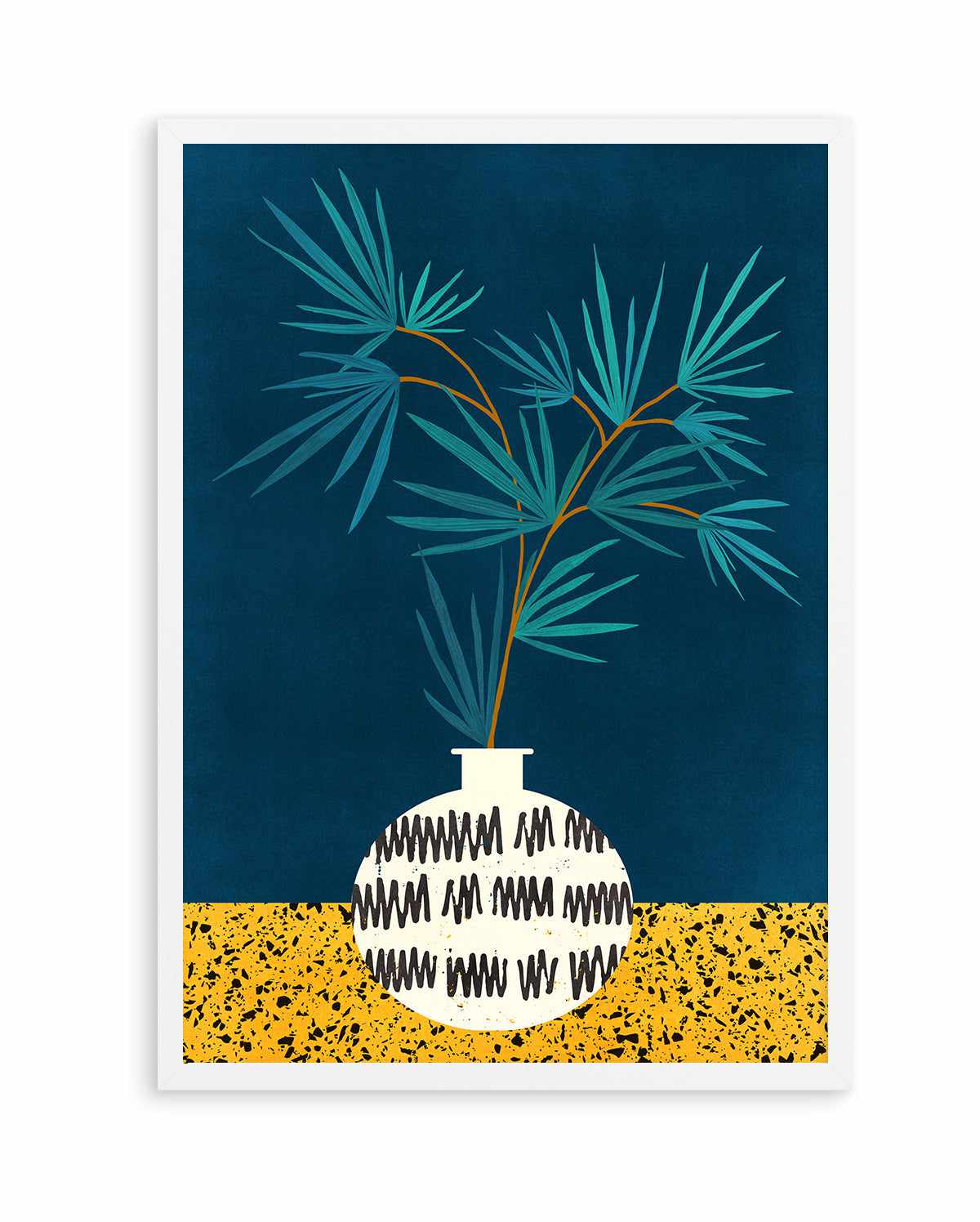 Night Palm by Kristian Gallagher | Art Print