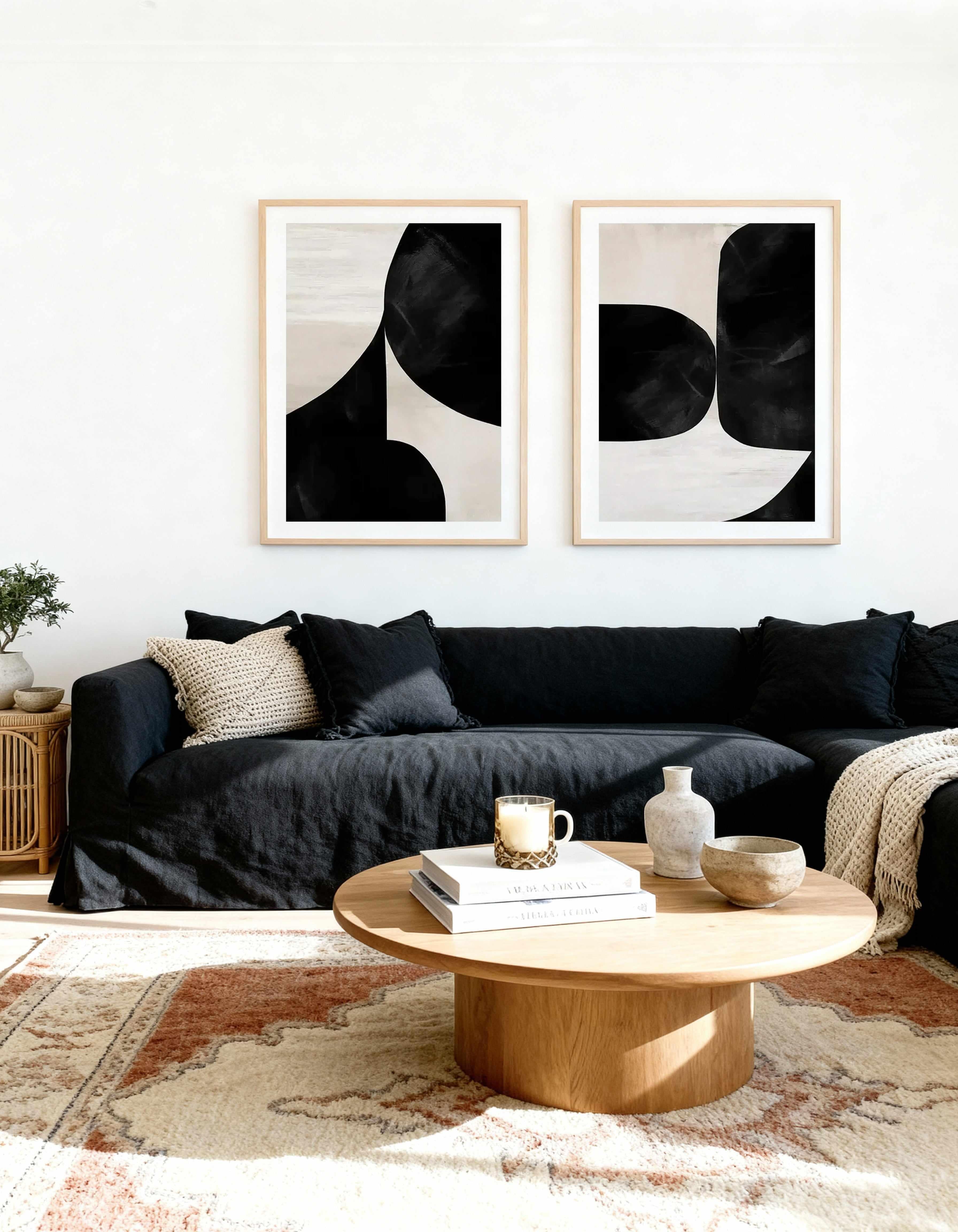 Night I & II Art Print Set of 2 | Matching Wall Art from Olive et Oriel where you can shop wallpaper and artworks online