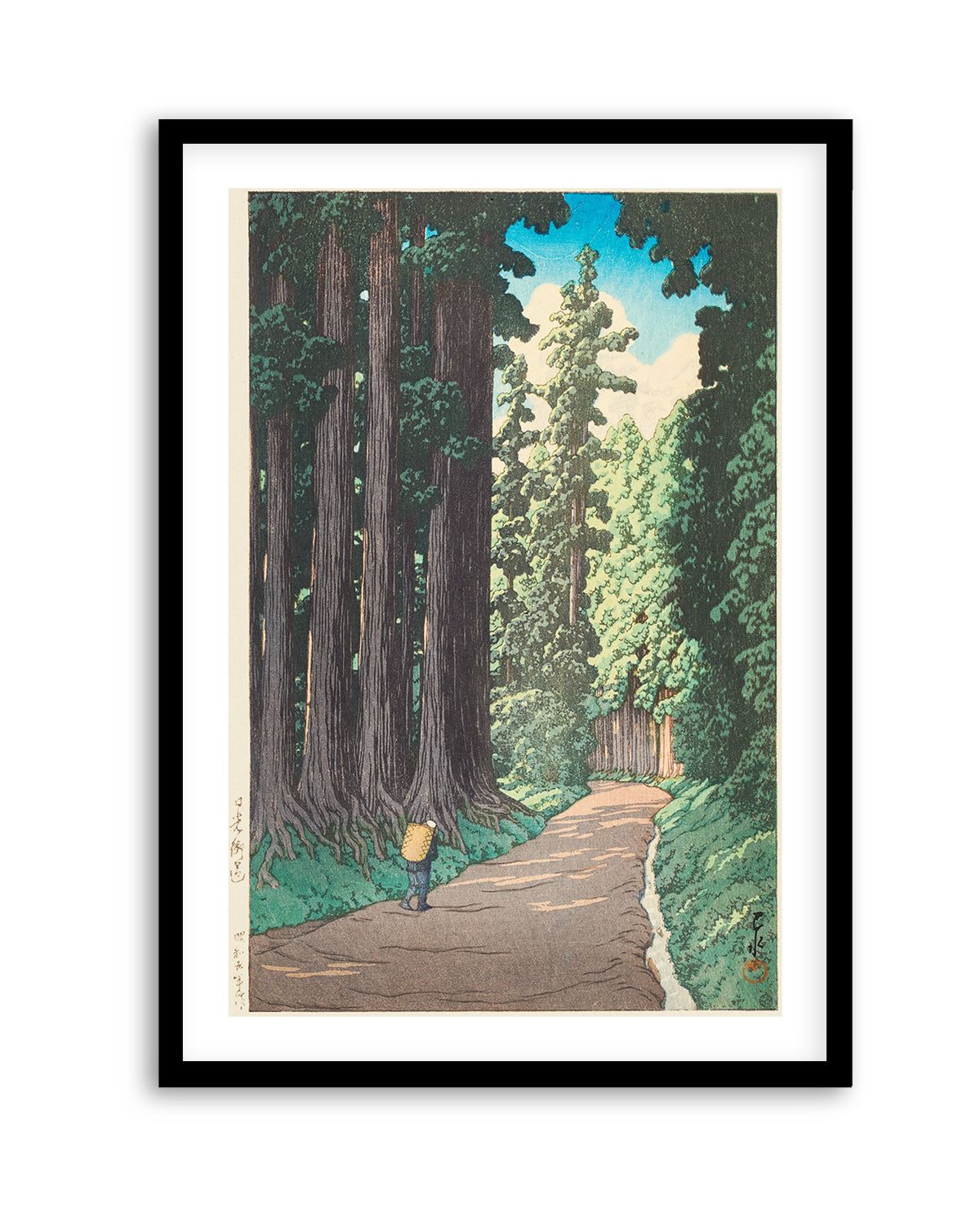 Nikko Gaido (the Road To Nikko) (1930) | Art Print