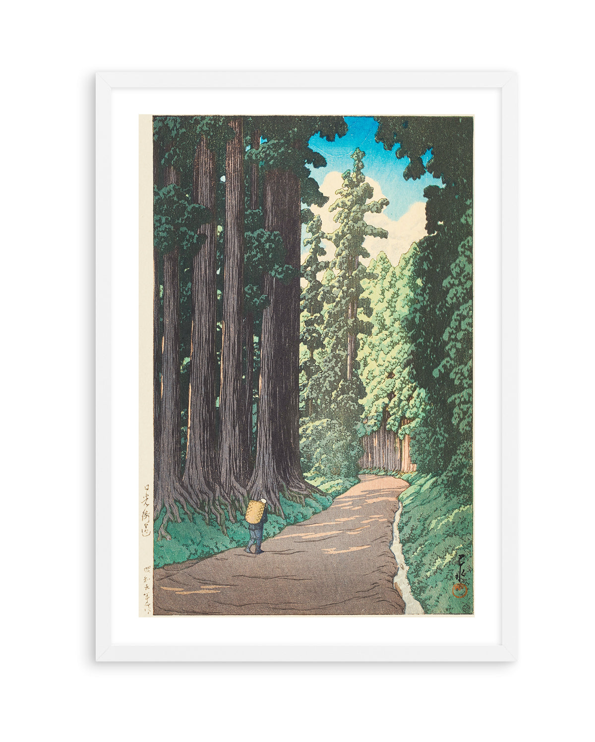 Nikko Gaido (the Road To Nikko) (1930) | Art Print