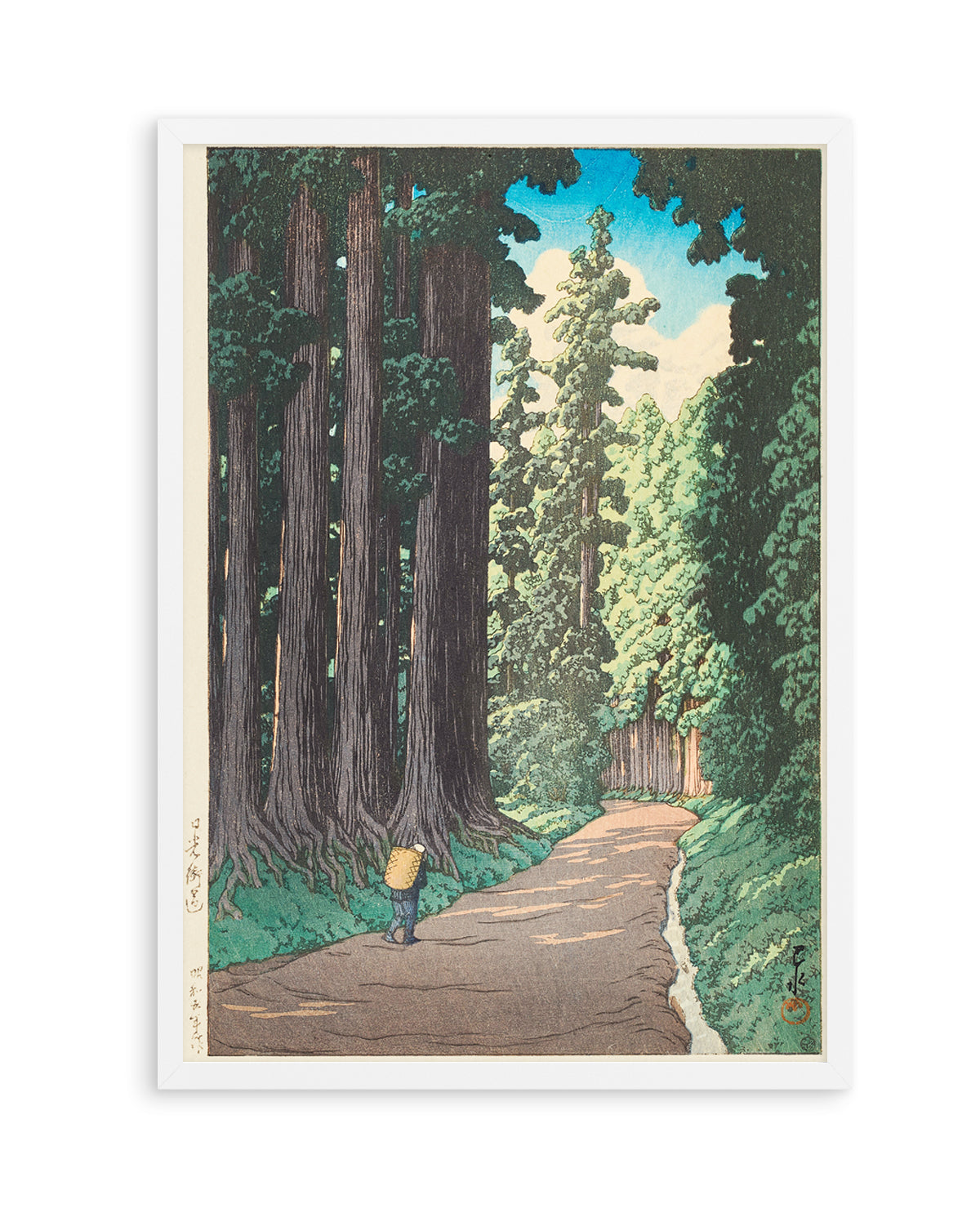 Nikko Gaido (the Road To Nikko) (1930) | Art Print