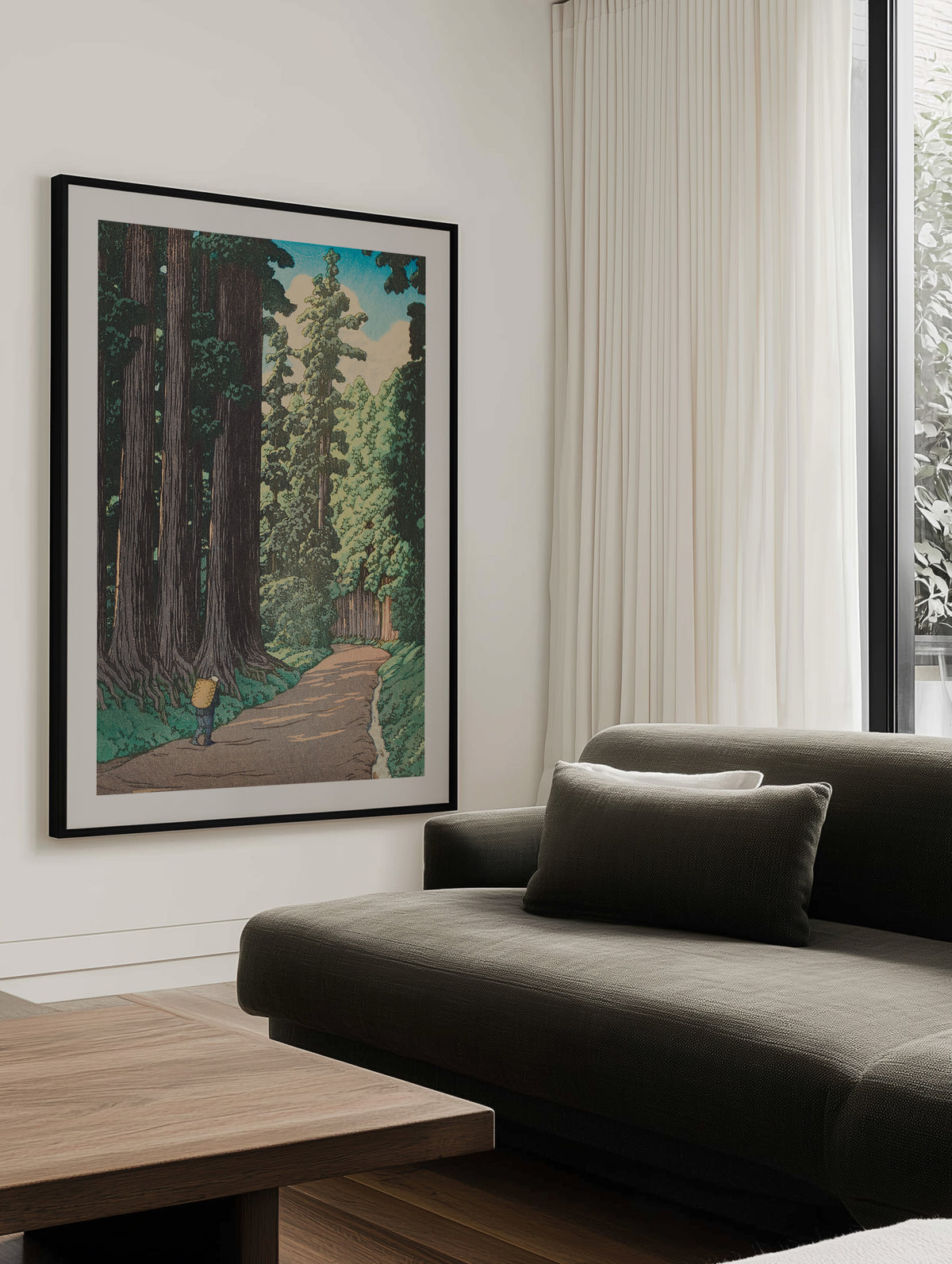 Nikko Gaido (the Road To Nikko) (1930) | Art Print