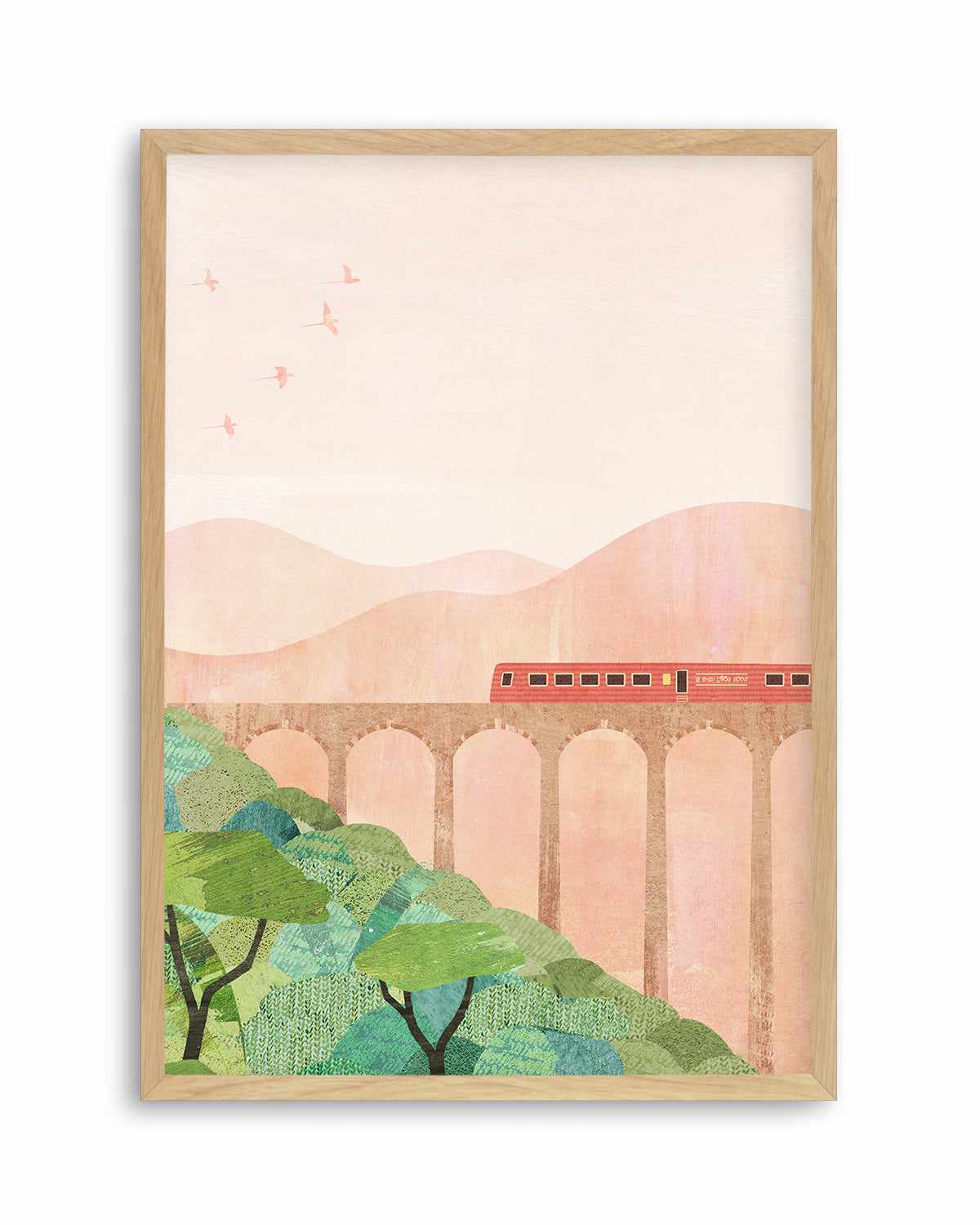 Nine Arch Bridge by Henry Rivers Art Print