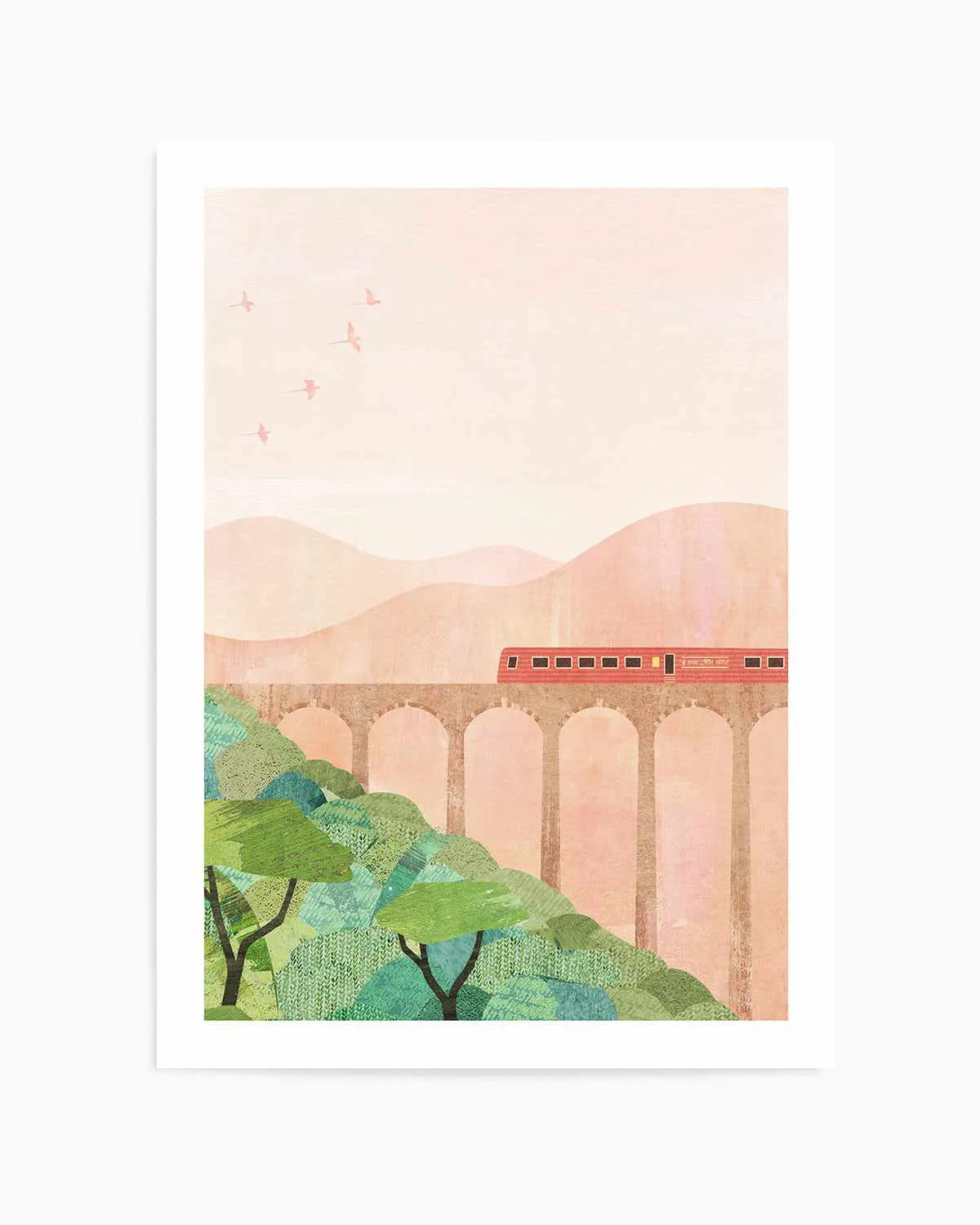 Nine Arch Bridge by Henry Rivers Art Print from Olive et Oriel where you can shop wallpaper and artworks online