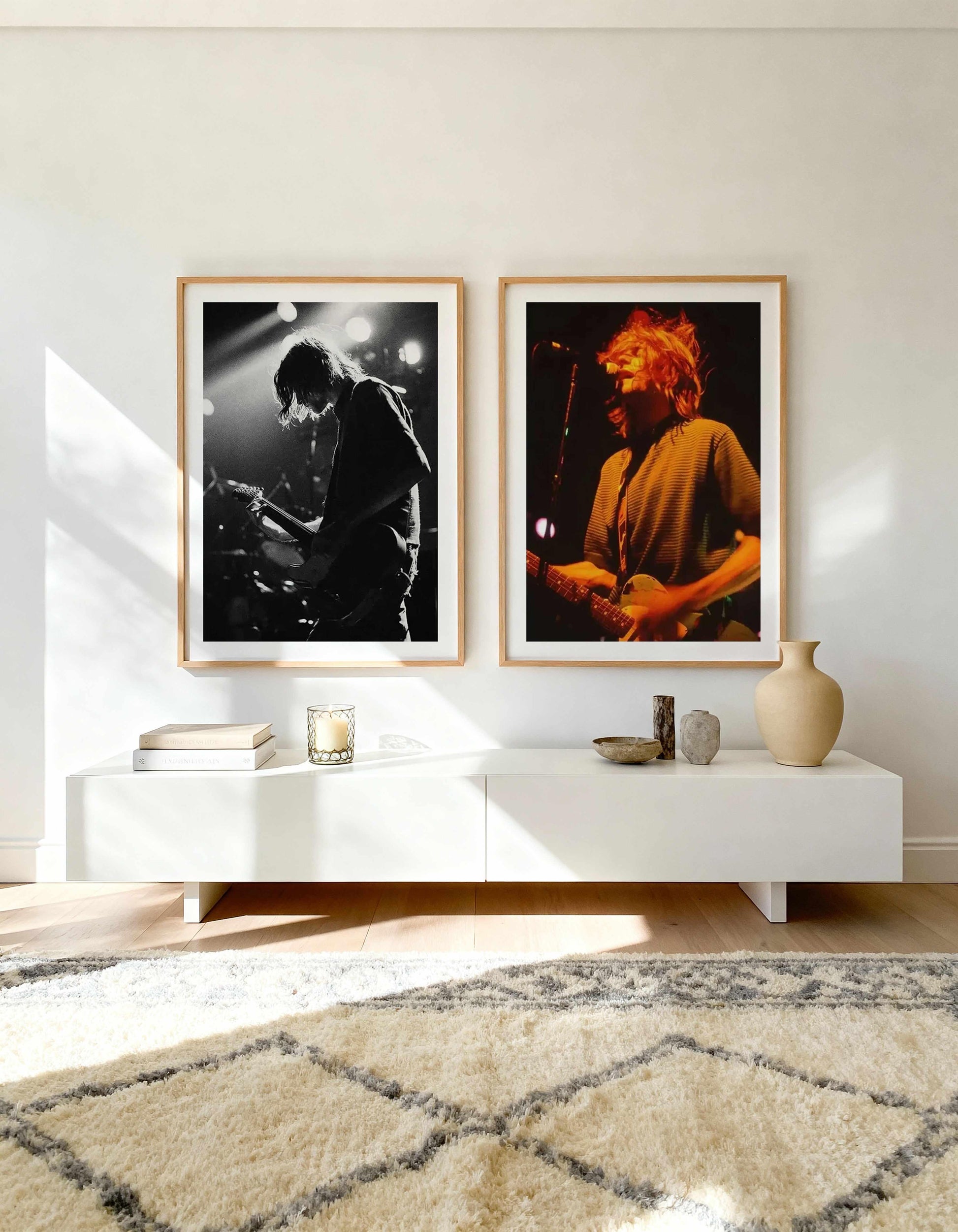 Nirvana I & II Art Print Set of 2 | Matching Wall Art from Olive et Oriel where you can shop wallpaper and artworks online