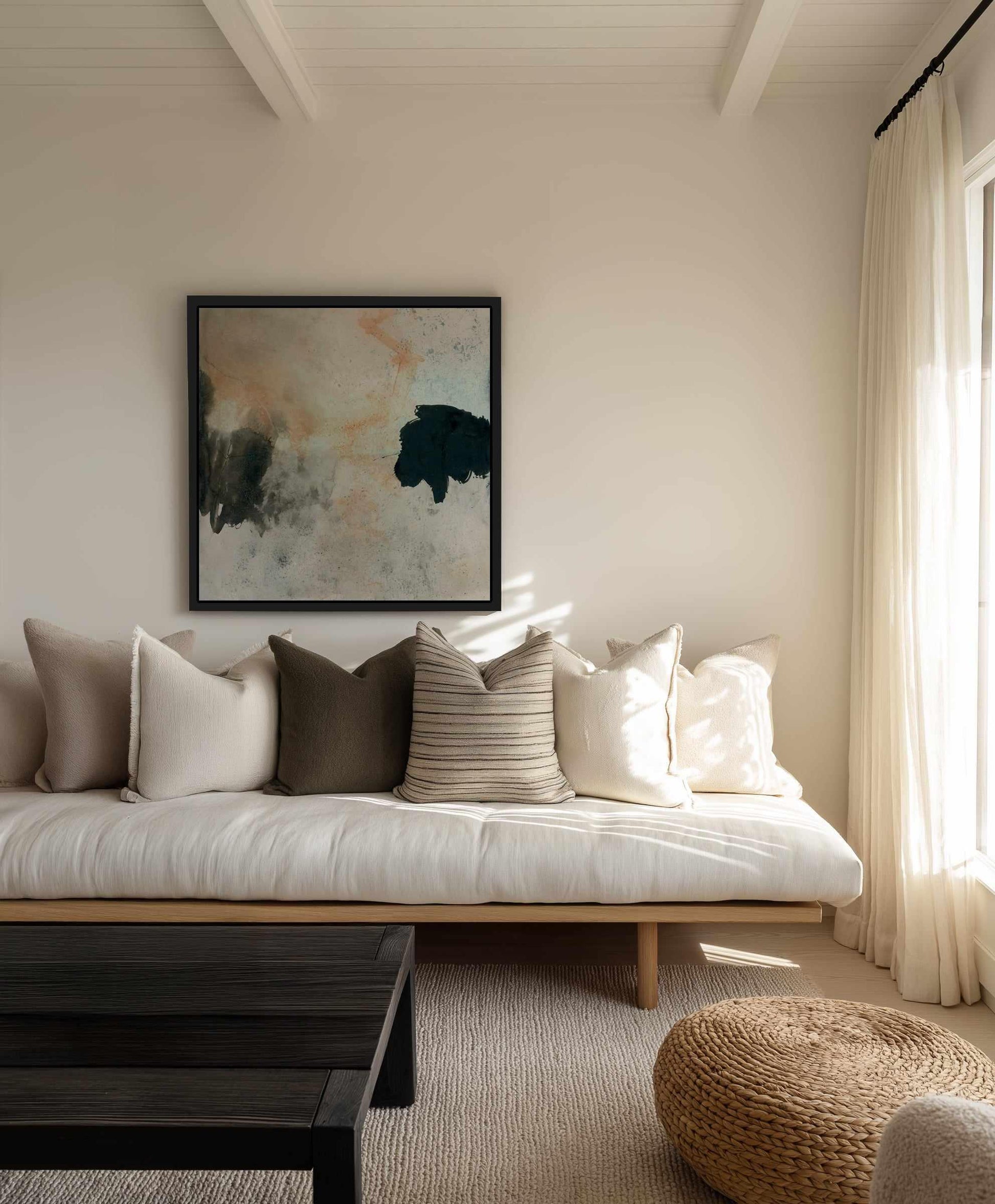 No. 581 by Iris Lenhardt | Framed Canvas Art Print from Olive et Oriel where you can shop wallpaper and artworks online