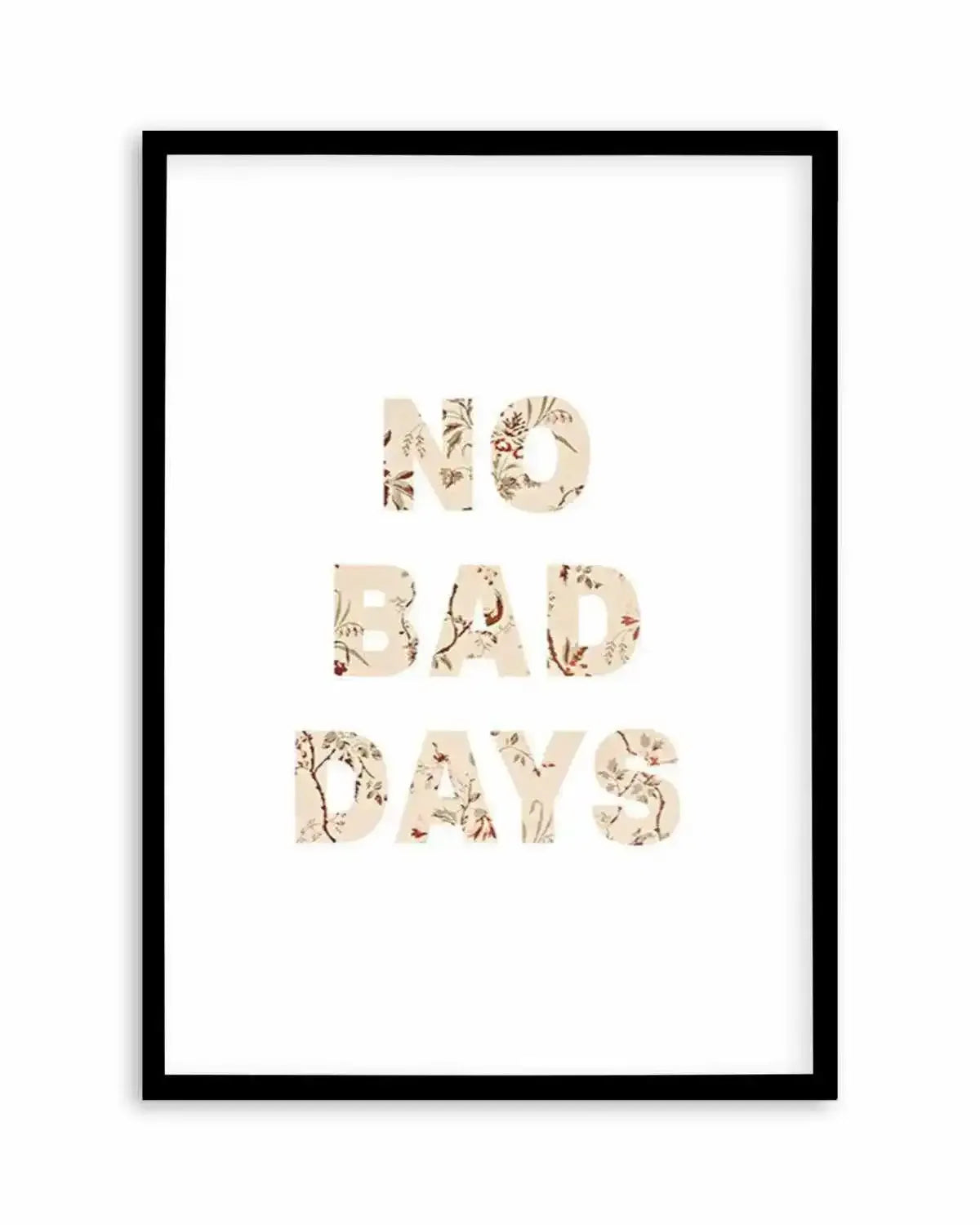 No Bad Days | Nude Art Print from Olive et Oriel where you can shop wallpaper and artworks online