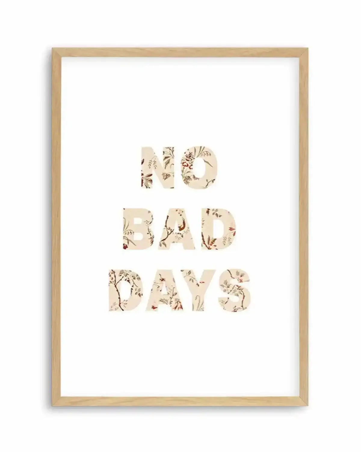 No Bad Days | Nude Art Print from Olive et Oriel where you can shop wallpaper and artworks online