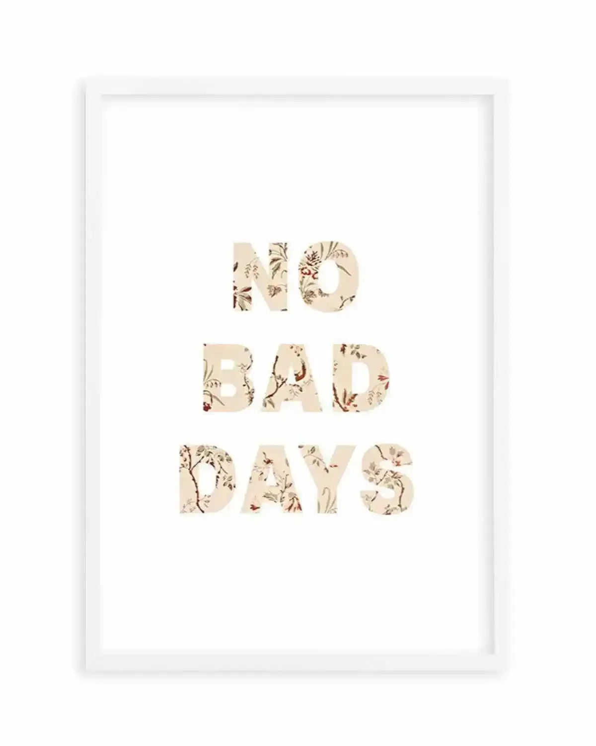 No Bad Days | Nude Art Print from Olive et Oriel where you can shop wallpaper and artworks online