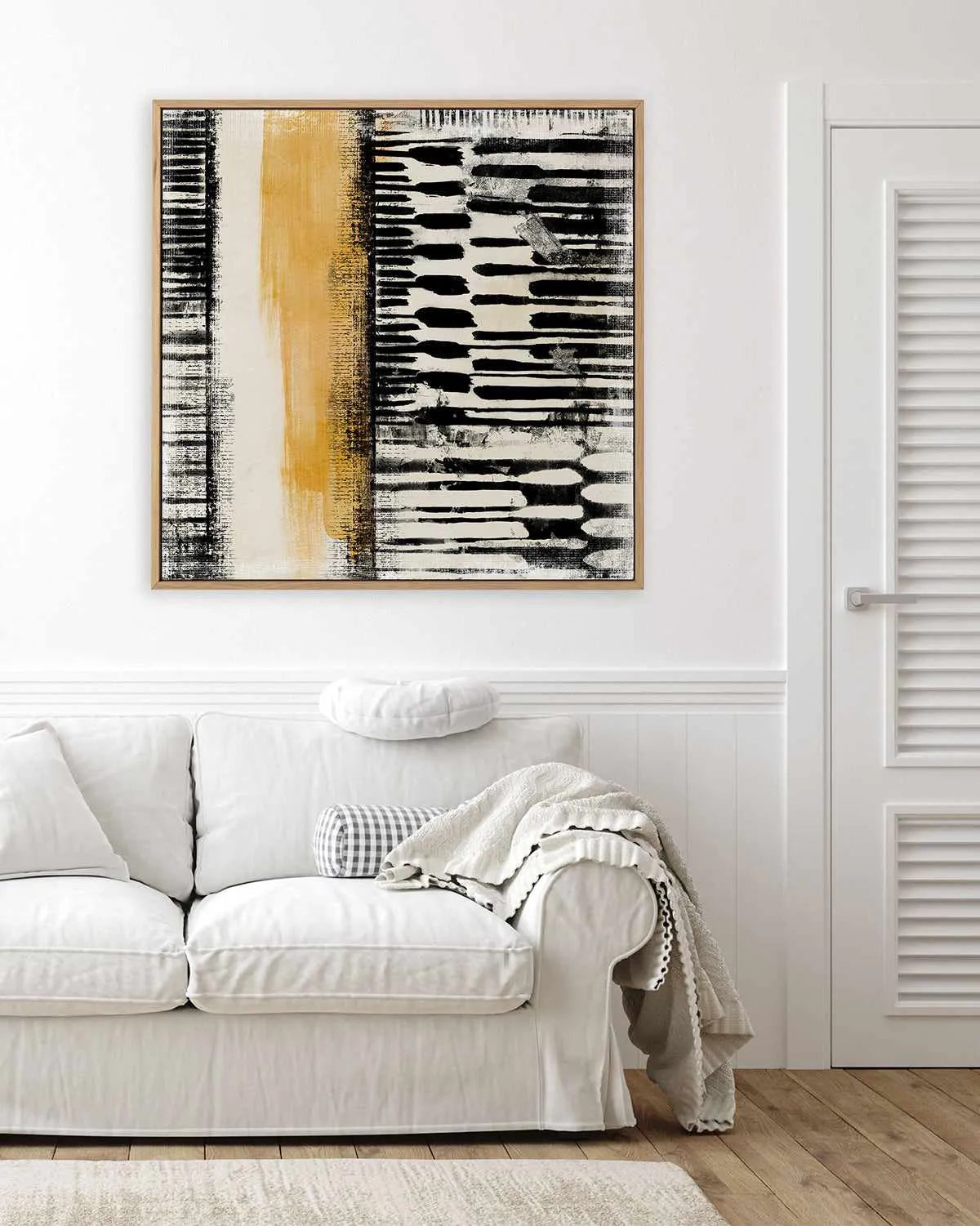 No Borders III | Framed Canvas Art Print from Olive et Oriel where you can shop wallpaper and artworks online