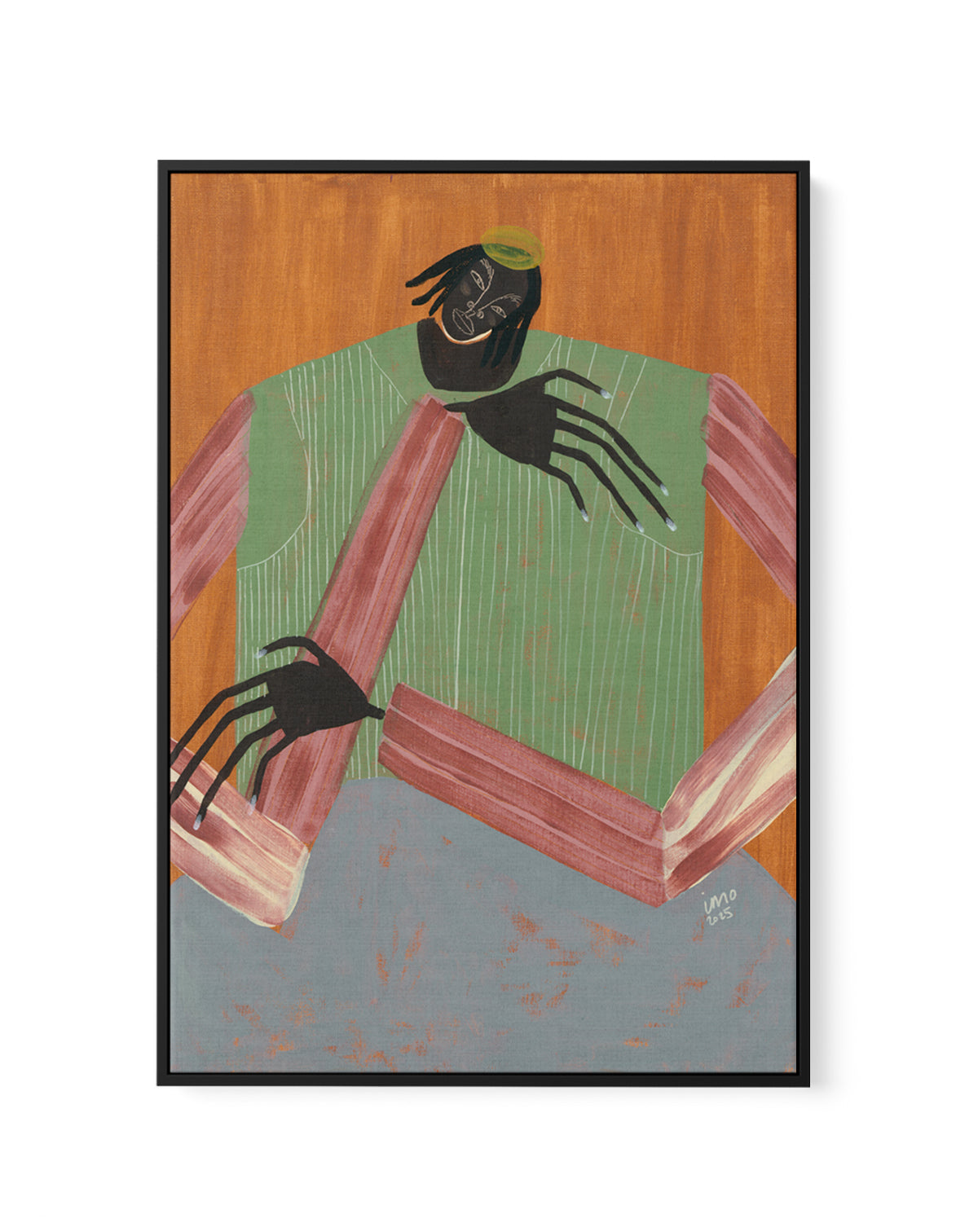 No Place to Be by Studio IMO | Framed Canvas Art Print