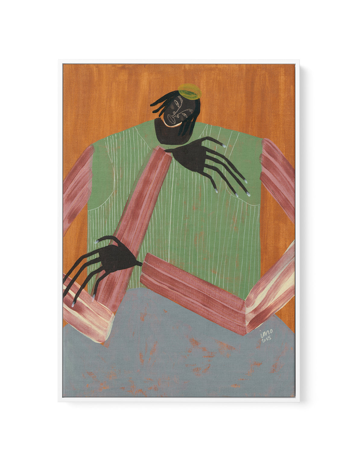 No Place to Be by Studio IMO | Framed Canvas Art Print