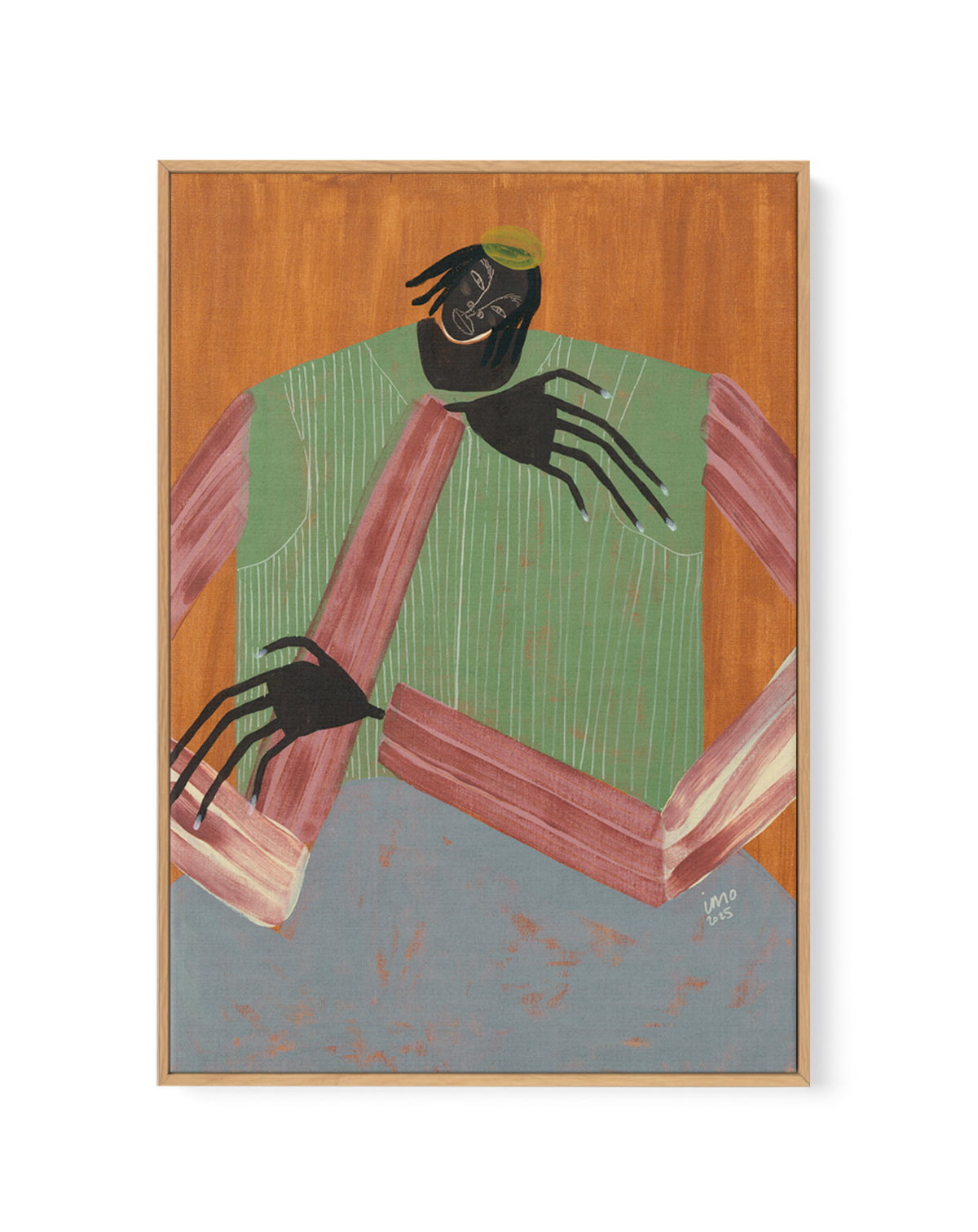 No Place to Be by Studio IMO | Framed Canvas Art Print