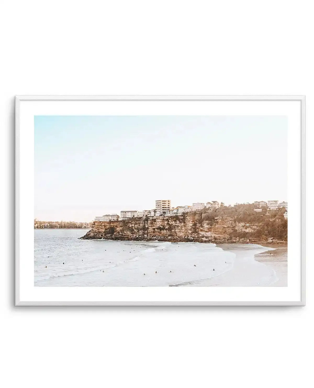 No Surf | Freshwater Manly Art Print-PRINT-Olive et Oriel-Olive et Oriel-A4 | 8.3" x 11.7" | 21 x 29.7cm-Unframed Art Print-With White Border-Buy-Australian-Art-Prints-Online-with-Olive-et-Oriel-Your-Artwork-Specialists-Austrailia-Decorate-With-Coastal-Photo-Wall-Art-Prints-From-Our-Beach-House-Artwork-Collection-Fine-Poster-and-Framed-Artwork