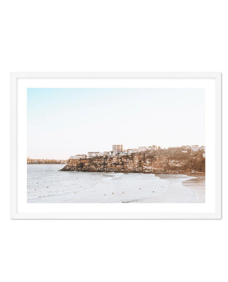 SALE 120x150 No Surf | Freshwater Manly | White | Framed Acrylic Art